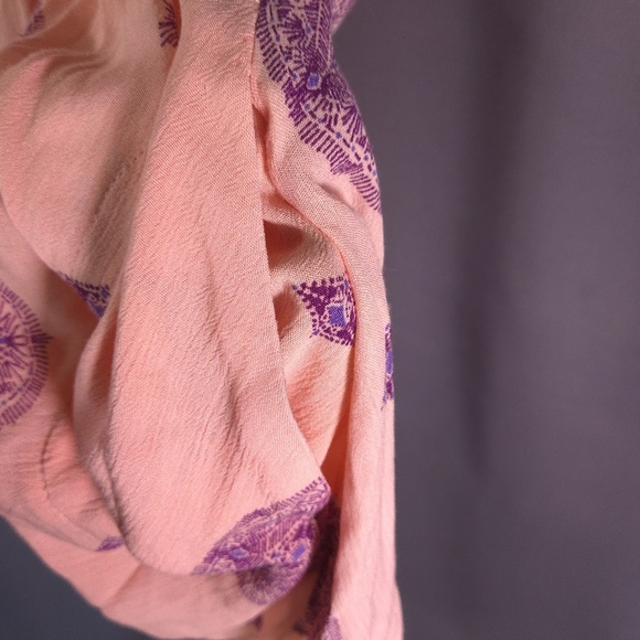 Free People 'Tree Swing' Sleeveless Tunic or Mini Dress Light Boho Size Small - Picture 3 of 10